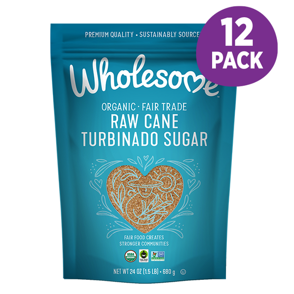ORGANIC FAIR TRADE RAW CANE TURBINADO SUGAR – Wholesome Sweet ORGANIC FAIR TRADE RAW CANE TURBINADO SUGAR – Wholesome Sweet