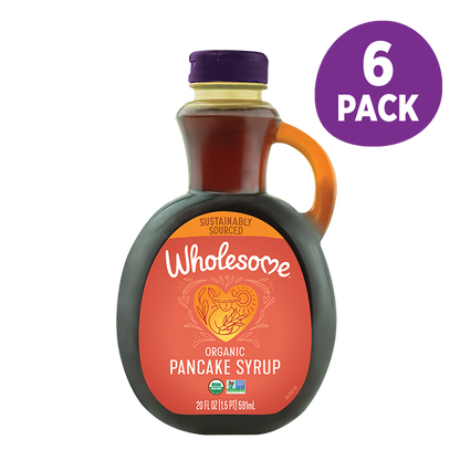 Wholesome Pancake Syrup 6 Pack front view