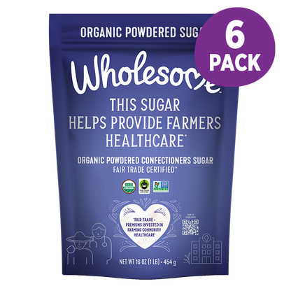Wholesome Powdered 6 Pack front view