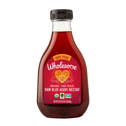 Wholesome Raw Blue Agave 1 Pack front view