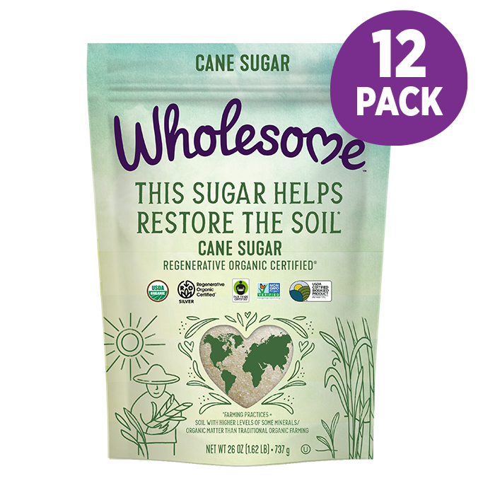 Wholesome Regen Cane 12 Pack front view;Size_26oz - 12 Pack