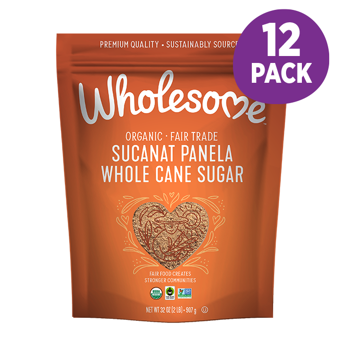 Wholesome Sucanat 12 Pack front view;Size_32oz - 12 Pack