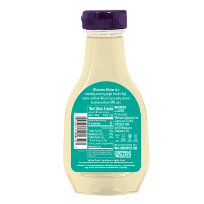 ALLULOSE ZERO CALORIE LIQUID SWEETENER
